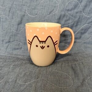 Pusheen Mug Pink Polka Dot